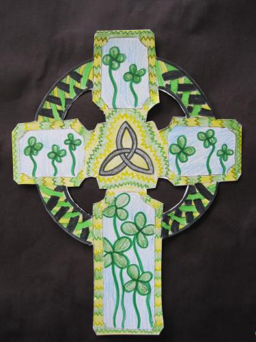 St. Patrick's Day Celtic Cross, 8th grade