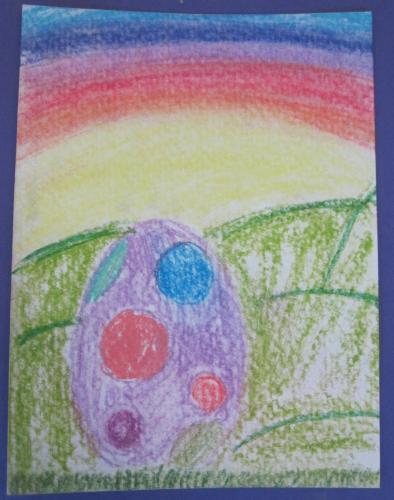 Easter, Chalk Pastel, Art Club