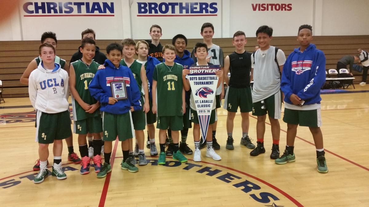 CONGRATULATIONS to Boys Varsity Comp Basketball St. Ignatius Parish School