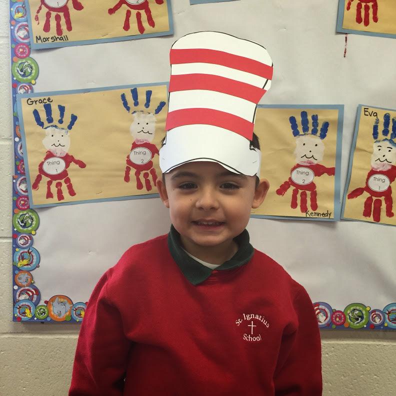The Pollywogs and Frogs Celebrate Dr. Seuss' Birthday!! St. Ignatius