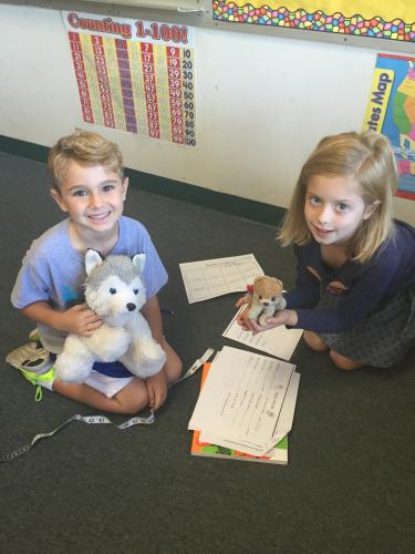 Fun measuring our bears!!