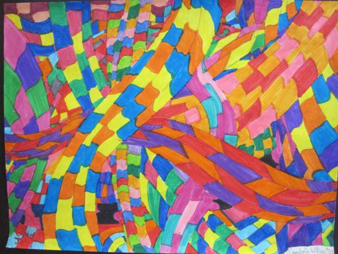 Sol LeWitt inspired design, 7th