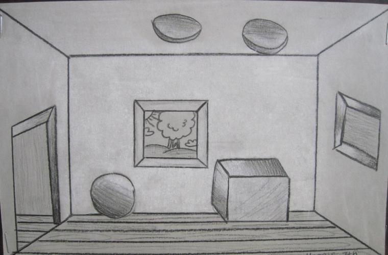Surreal three-dimensional space