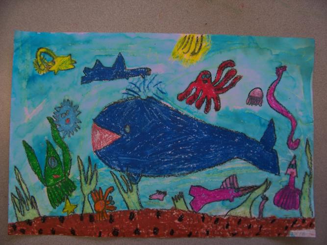 Crayon Watercolor Resist