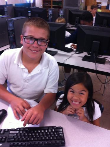Fun in Computers with our buddies!