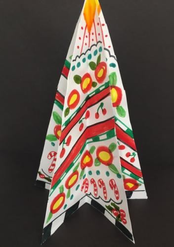 Mary Engelbreit style Tree centerpiece 
