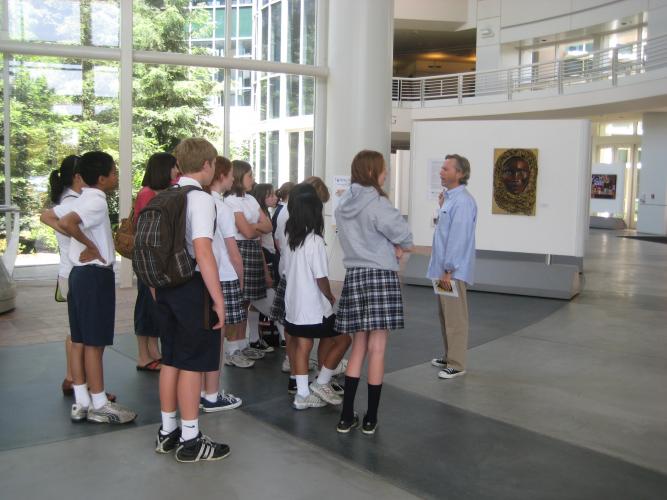 Public Art Gallery at the SMUD building.