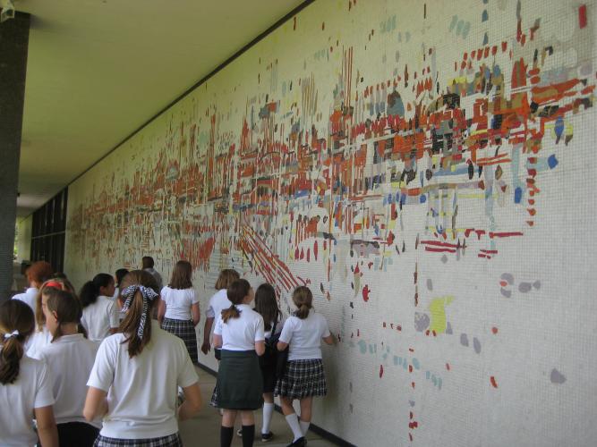 Public Art at the SMUD building.