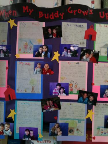 Fun with our 7th Grade Buddies!