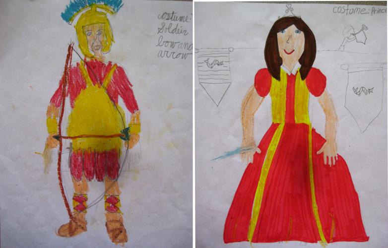 Costume Design, coincides with Missoula Theater event, 3rd