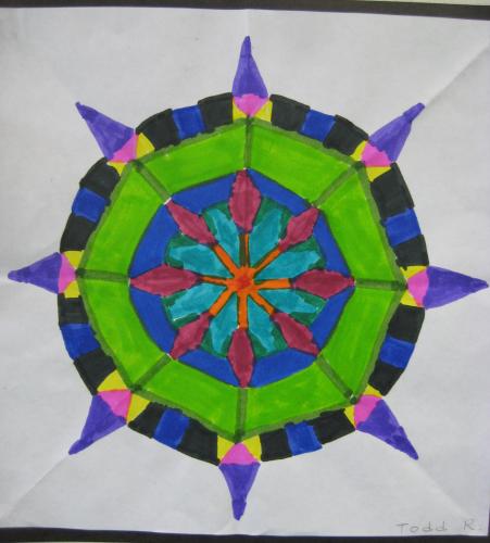 Radial Symmetry Design, 2nd grade