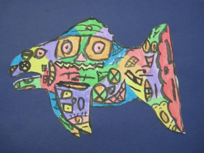 Northwest Native American "Salmon People" legend, 4th grade