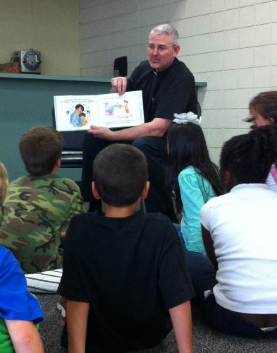 Father Jerry Hayes ~ one of our special guest readers!