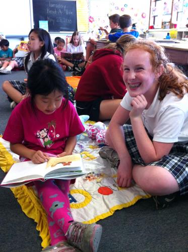 7th grade buddies are awesome!