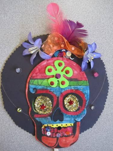Día de los Muertos mask