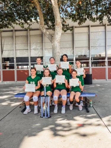 2023 JV Girls volleyball PAL Champions