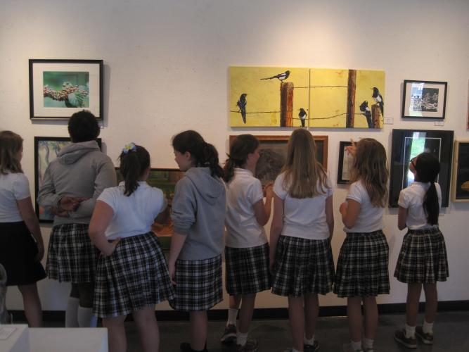 Art Club Field Trip to ARC, Spring 2014
