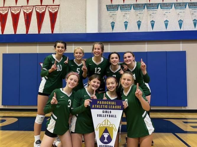 Varsity Girls Volleyball 2022 PAL Champions