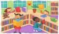 Library clipart